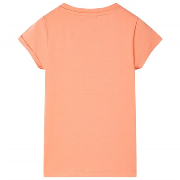 T-shirt för barn persika 92