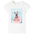 Miniatyrbild 1 av 2: T-shirt för barn ecru 104