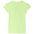 Miniatyrbild 2 av 2: T-shirt för barn neongul 92