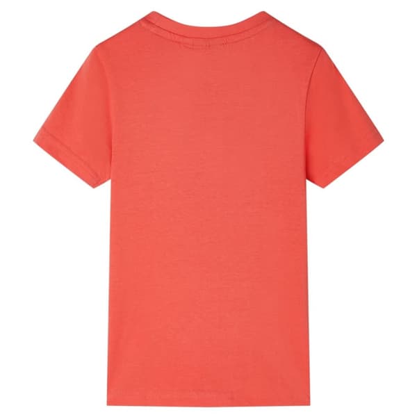 T-shirt för barn ljusröd 104