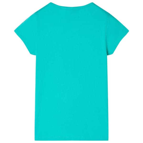 T-shirt för barn mintgrön 116
