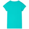 Miniatyrbild 2 av 2: T-shirt för barn mintgrön 116