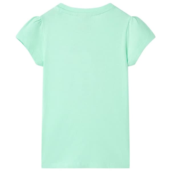 T-shirt för barn stark grön 140