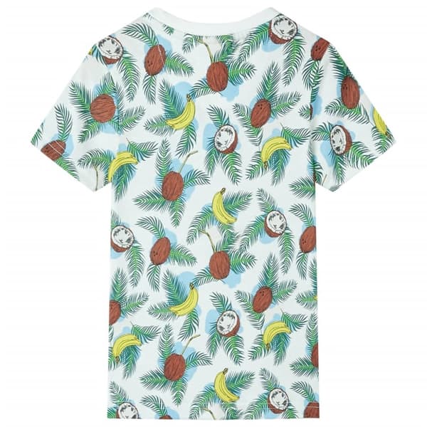 T-shirt med korta ärmar för barn flerfärgad 140