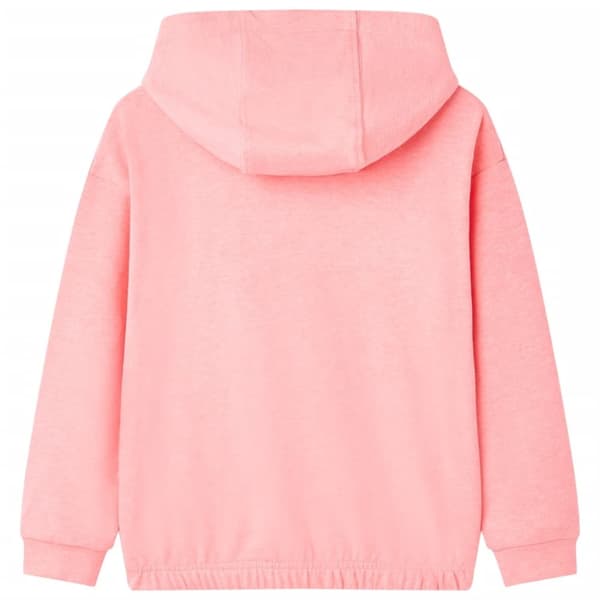 Barnhoodie stark rosa 140