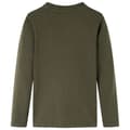 Miniatyrbild 2 av 2: T-shirt med långa ärmar för barn khaki 128