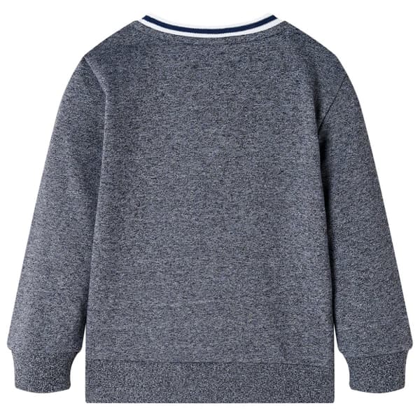Tröja för barn marinmelange 116