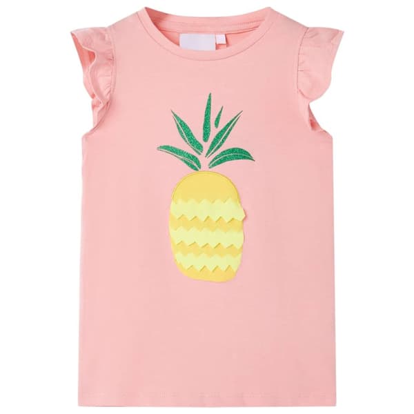 T-shirt för barn rosa 92