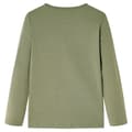 Miniatyrbild 2 av 2: T-shirt med långa ärmar för barn khaki 104