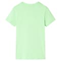 Miniatyrbild 2 av 2: T-shirt för barn neongrön 92