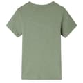 Miniatyrbild 2 av 2: T-shirt med korta ärmar för barn ljus khaki 116