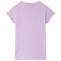 Miniatyrbild 2 av 2: T-shirt för barn ljus lila 104