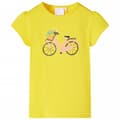 Miniatyrbild 1 av 2: T-shirt för barn gul 92