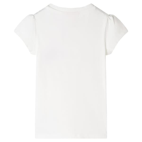 T-shirt för barn ecru 116