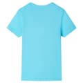 Miniatyrbild 2 av 2: T-shirt med korta ärmar för barn aqua 116