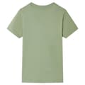 Miniatyrbild 2 av 2: T-shirt med korta ärmar för barn ljus khaki 116