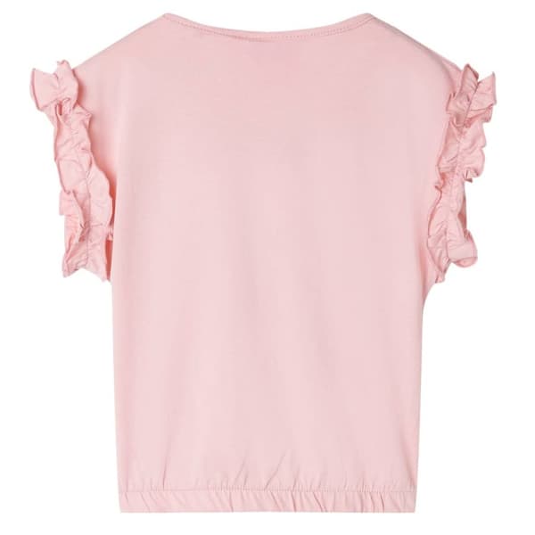 T-shirt för barn ljusrosa 140