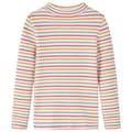 Miniatyrbild 1 av 2: T-shirt med långa ärmar för barn polokrage ecru 128