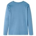 Miniatyrbild 2 av 2: T-shirt med långa ärmar för barn blå 128