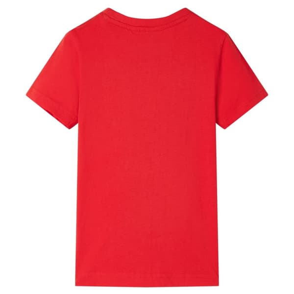 T-shirt för barn röd 104
