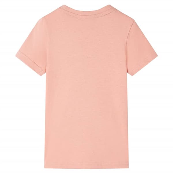T-shirt för barn ljus orange 104