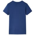 Miniatyrbild 2 av 2: T-shirt för barn mörkblå 140