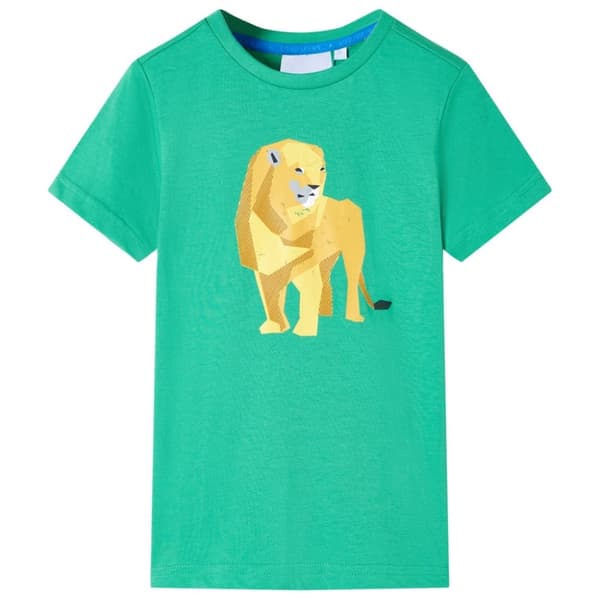 T-shirt för barn grön 140