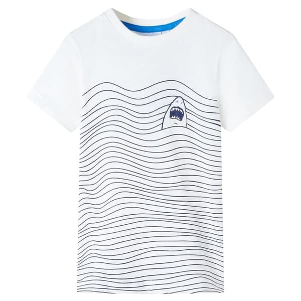 T-shirt för barn ecru 128