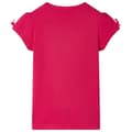 Miniatyrbild 2 av 2: T-shirt för barn stark rosa 140