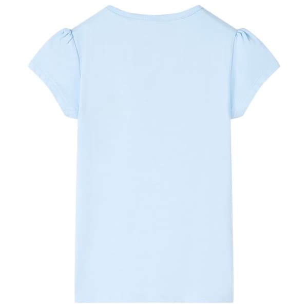 T-shirt för barn ljusblå 140