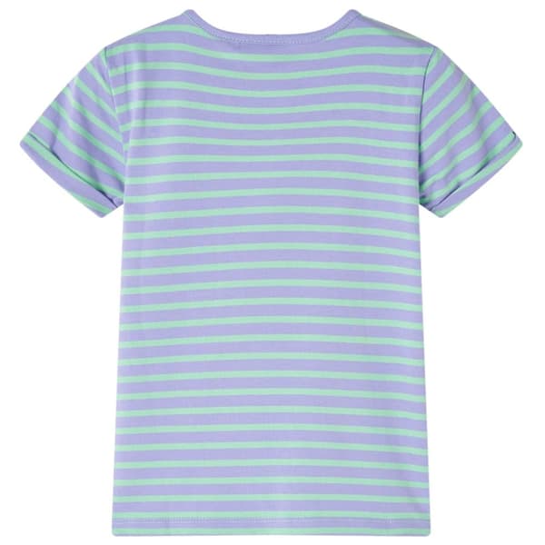 T-shirt för barn klar mintgrön 104