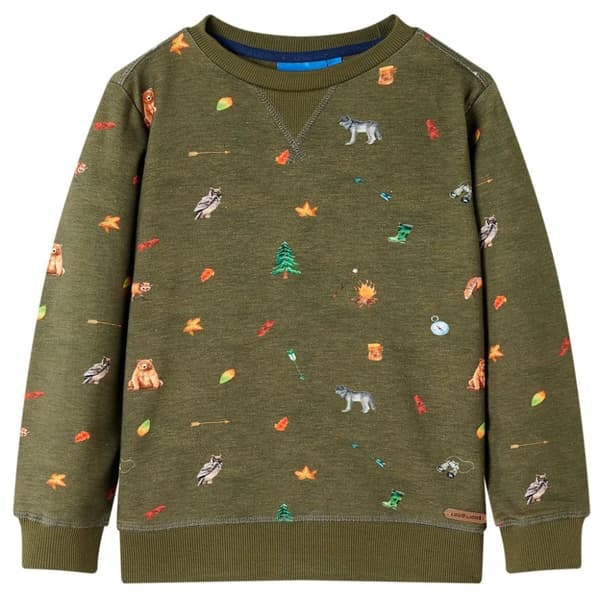 Barntröja khaki 140