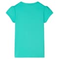 Miniatyrbild 2 av 2: T-shirt för barn mintgrön 140