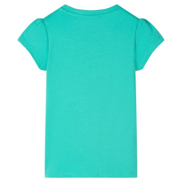 T-shirt för barn mintgrön 140