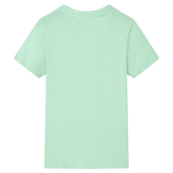 T-shirt för barn ljusgrön 116