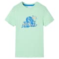 Miniatyrbild 1 av 2: T-shirt för barn ljusgrön 116