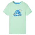 Miniatyrbild 1 av 2: T-shirt för barn ljusgrön 92