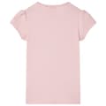 Miniatyrbild 2 av 2: T-shirt för barn ljusrosa 92
