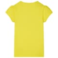 Miniatyrbild 2 av 2: T-shirt för barn stark gul 128