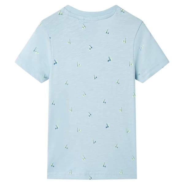 T-shirt för barn ljusblå 140
