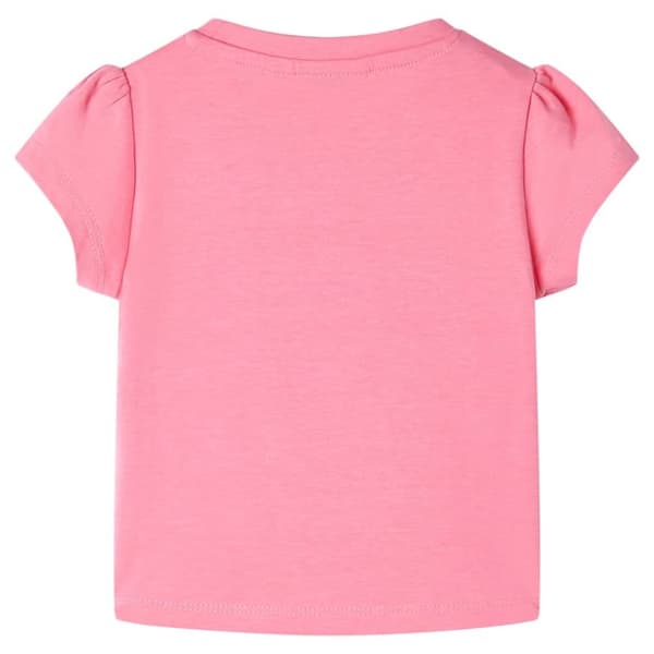 T-shirt för barn klar puderrosa 140
