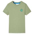 Miniatyrbild 1 av 2: T-shirt för barn ljus khaki 140