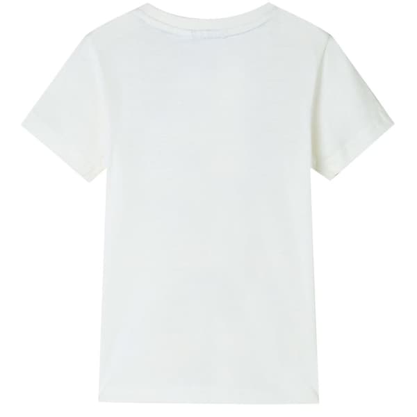 T-shirt för barn ecru 128
