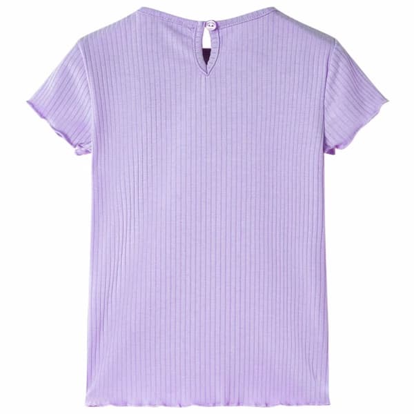 T-shirt för barn lila 128