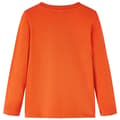 Miniatyrbild 2 av 2: T-shirt med långa ärmar för barn orange 92