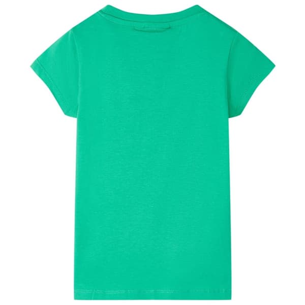 T-shirt för barn grön 128