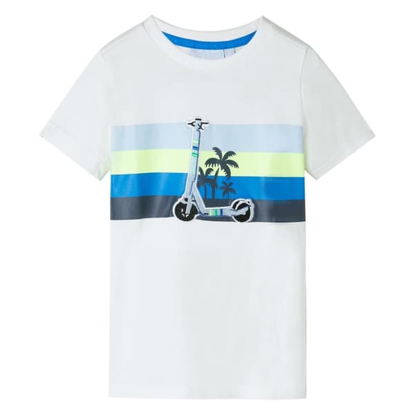 T-shirt för barn ecru 128
