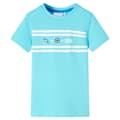 Miniatyrbild 1 av 2: T-shirt för barn aqua 116
