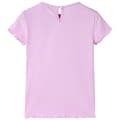 Miniatyrbild 2 av 2: T-shirt för barn ljusrosa 92