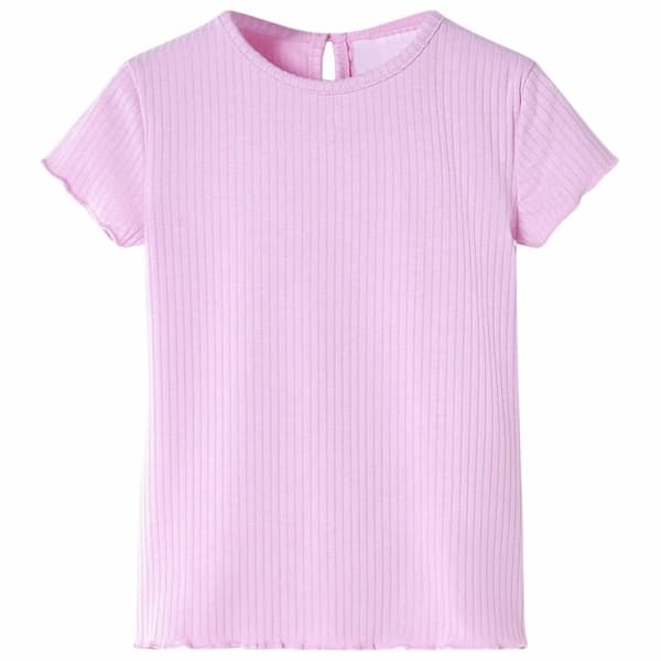 T-shirt för barn ljusrosa 92